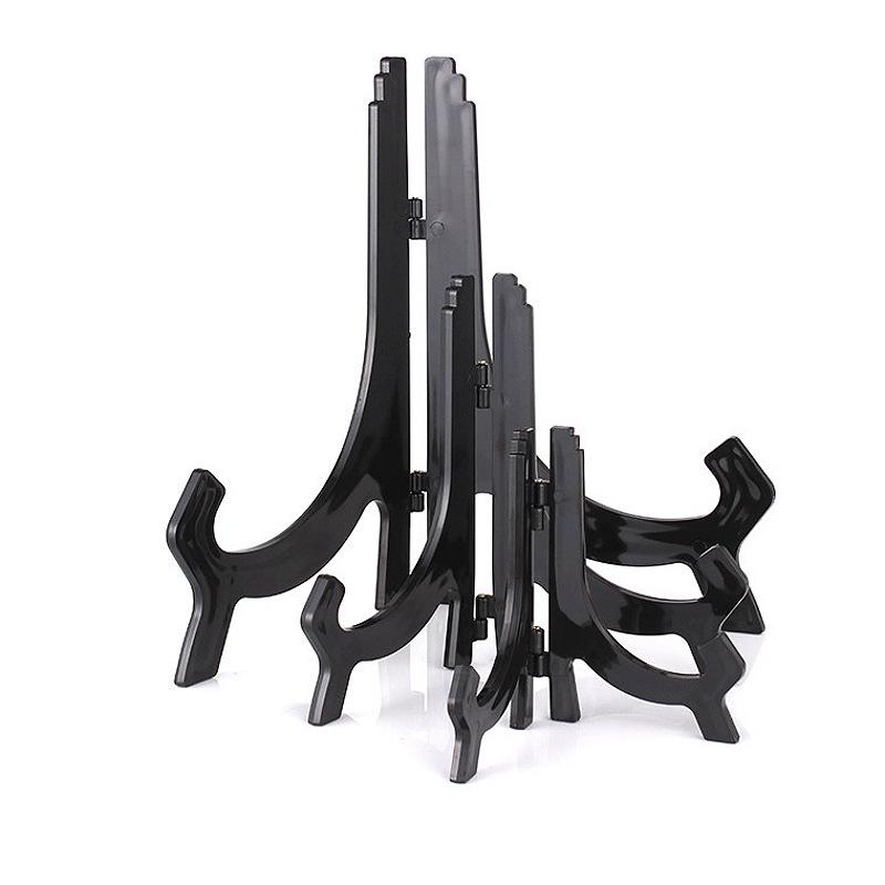 Photo Studio Picture Frame & Painting Display Stand with Ornament and Porcelain Plate Base