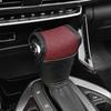 1 Pieza Cuero PU Antideslizante a Prueba de Polvo Protector de Pomo de Palanca de Cambios Universal Cubierta de Palanca de Cambios de Coche Accesorios de Decoración Interior para Palanca de Cambios