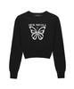 Nigaennikol Bold Butterfly Jaquard Knit_Black