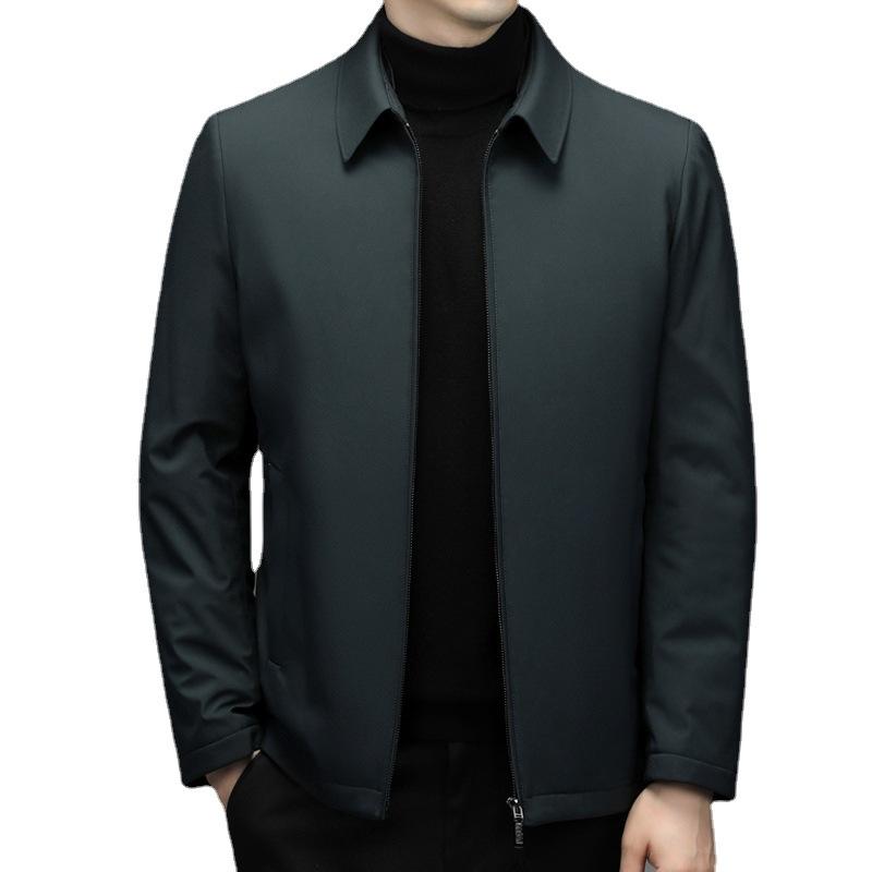 

Темперамент, Мужская повседневная деловая куртка на утином пуху с белым утиным пухом, мужская осенне-зимняя новая классическая универсальная куртка-пуховик, тренд 6XL