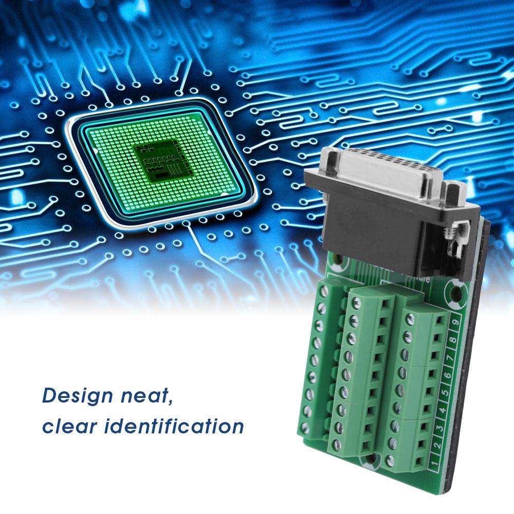 DB26 DB26M201 Female Connector Terminal Breakout PCB Borad