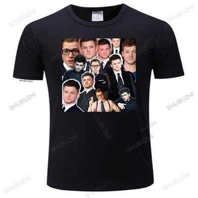 New Vintage Tshirts Black Taron Egerton T Shirt Taron Egerton Taron Egerton Actor Kingsunisex Eggys Eggsy Unwin Welsh Tshirt