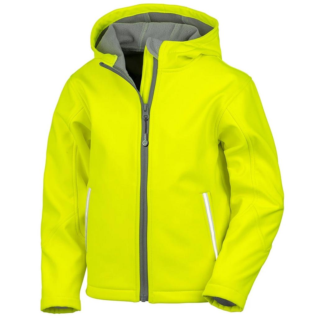 Result Core Childrens/Kids TX Performance Hooded Soft Shell Jacket