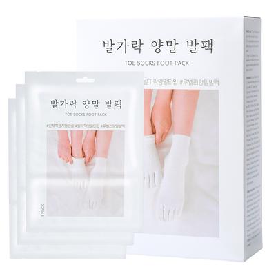 Rubelli Toe Socks Foot Pack 40g, 1 Pack, 3 Packs