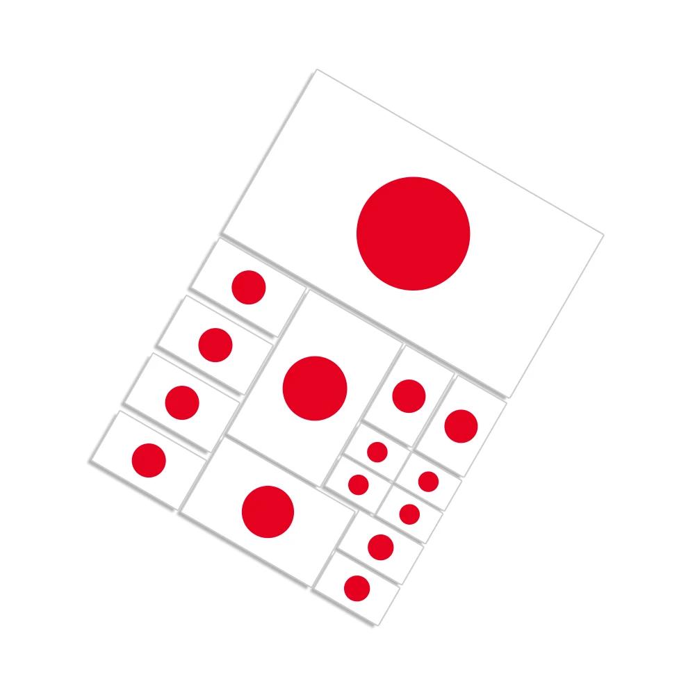

Various Japanese Flag Sticker Graphics Japan Country Flags Decor Decal Vinyl Window Body Cover Wall Bumper Stickers Waterproof