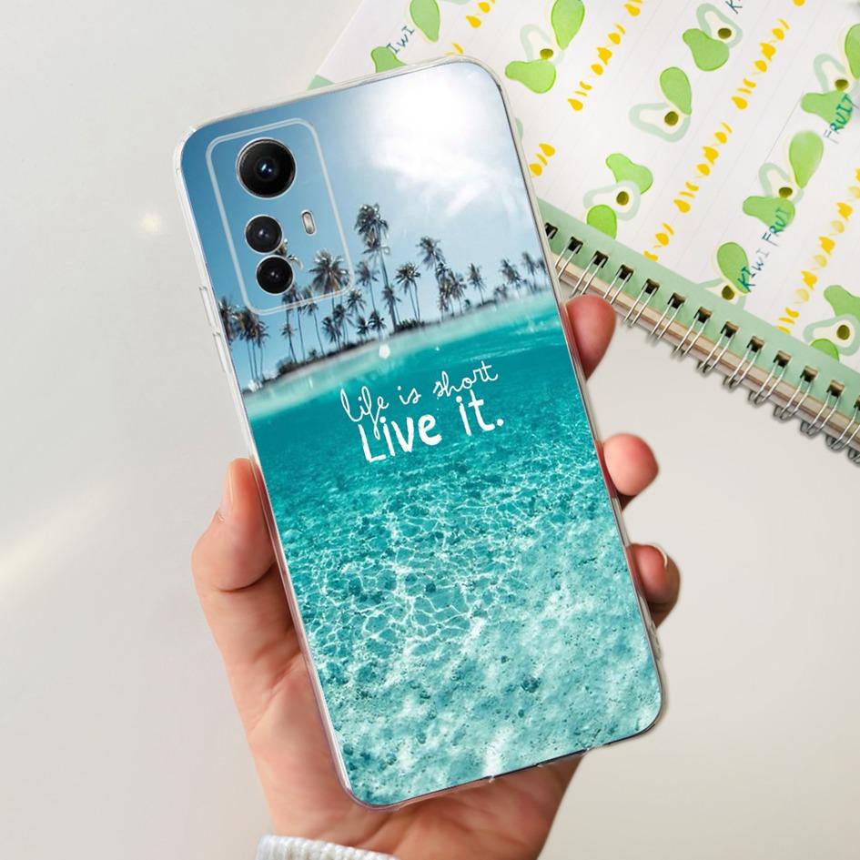 For Xiaomi Redmi Note 12S Case Redmi Note12S Cute Astronaut Silicone Back Cover For Redmi Note 12S 4G 2023 Cases Protective Capa