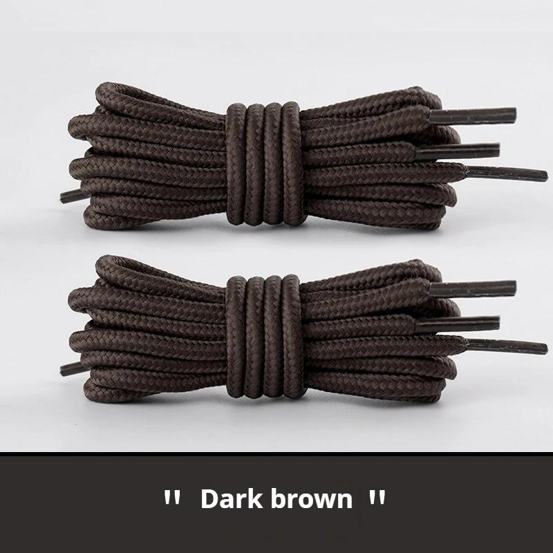 2 Pair NEW Heavy Duty Durable for Sneakers Boots Hiking Shoes Oxford Shoe Laces Classic Round Shoelaces