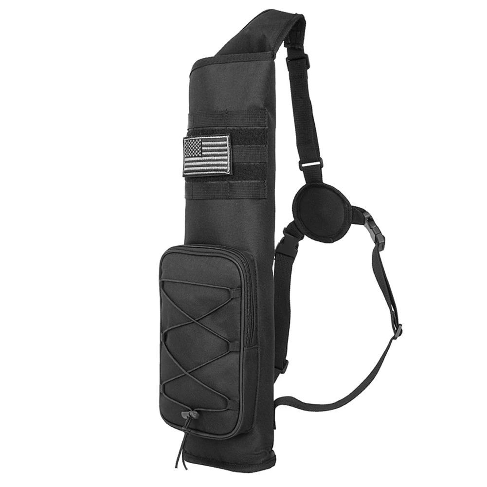 Archery Quiver Bag Portable Compound Recurve Bow Holder Bottom Thickening Accessories for Outdoor Archery Hunting