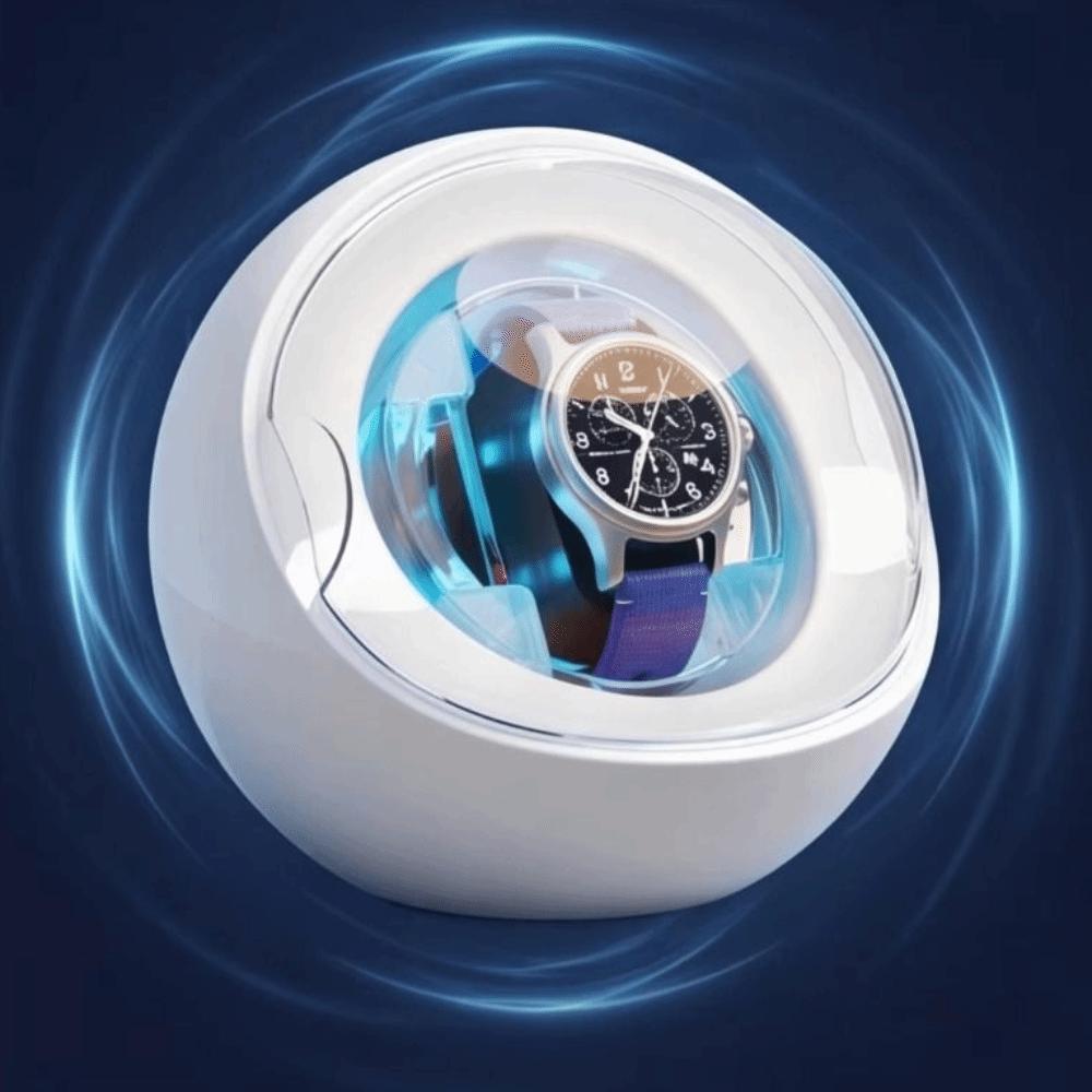 5 Color Changing Ambient Lights Watch Winder Mechanical Watch Winder Travel Use