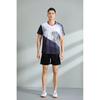 Men Women Badminton Shirts Short Sleeve Breathable Team Training Competition Tops