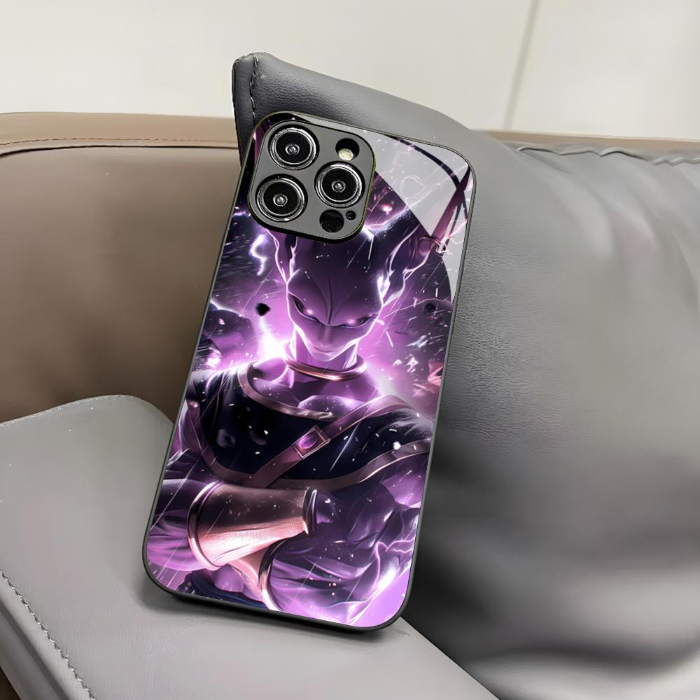 Dragons-Balls Galaxy Vegeta IV Phone Case for Iphone 15 14 12 11 13 Pro Max Mini 8 X Xr Xs Puls Black Glass Cover