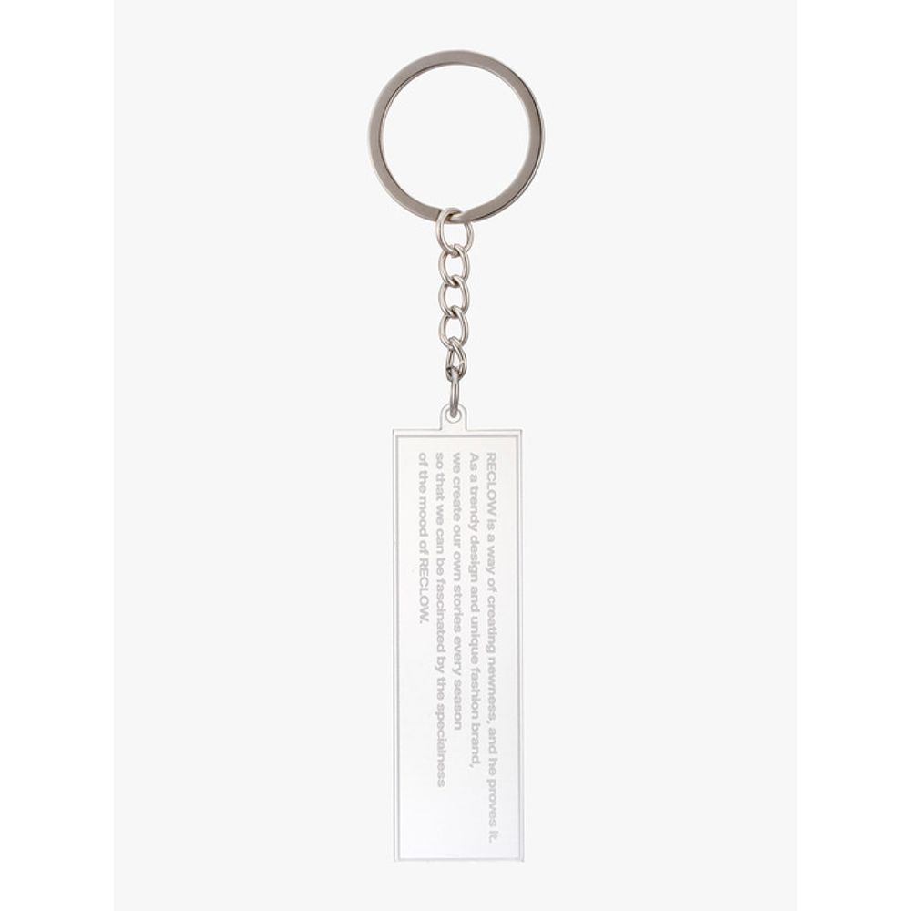 RECLOW TAB ACRYLIC KEYRING