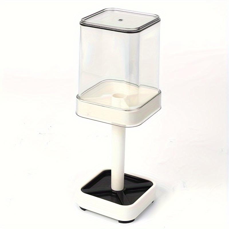 1pc Toothbrush Holder with a Cup for Rinsing, Toothbrush Storage Organizer