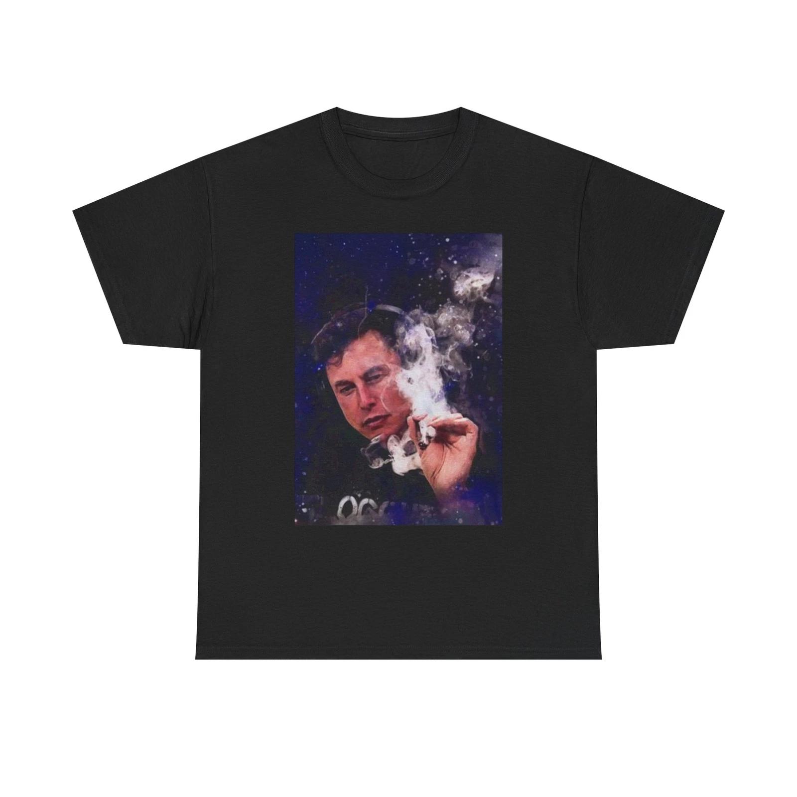 Men s and Women s T-shirts Elon Musk Graphic M