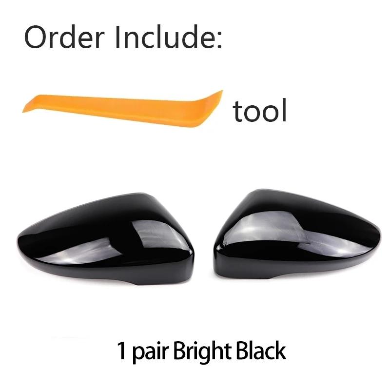 

Carbon Fiber Style Black mirror cover Replacement for Volkswagen VW Beetle CC Eos Passat Jetta Scirocco чорний
