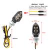Motorcycle LED Turn Signal Light Mini Universal Led Amber Blinker Lamp 10mm Motorbike LED Indicators Lights 12v Turn Signal
