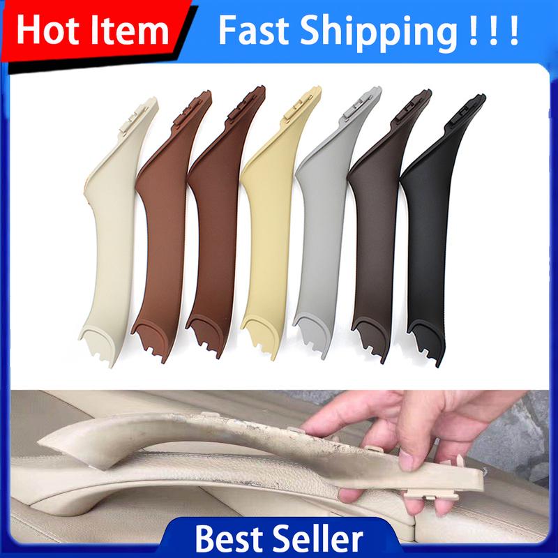 For BMW 5 Series F10 F11 520 523 525 528 Beige Black Interior Car Left Right Handles Passenger Door Inner Panel Pull Trim Cover