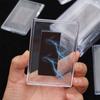 5Pcs Acrylic Magnetic Photo Frames Transparent Refrigerator Magnet Sticker Photoes Display Holder Home Pictures Organizer Diy