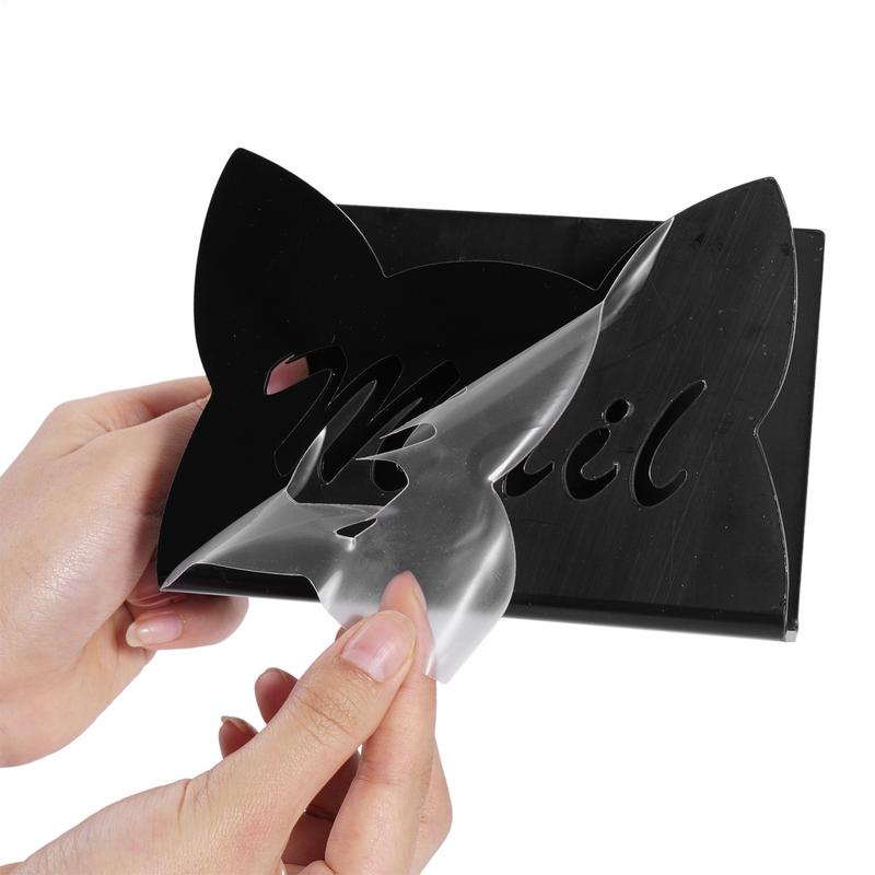 Mail Organizer For Desk Acrylic File Holder Clear Acrylic Postcard Sorter Stand For Counter Table Tabletop Home Studio School