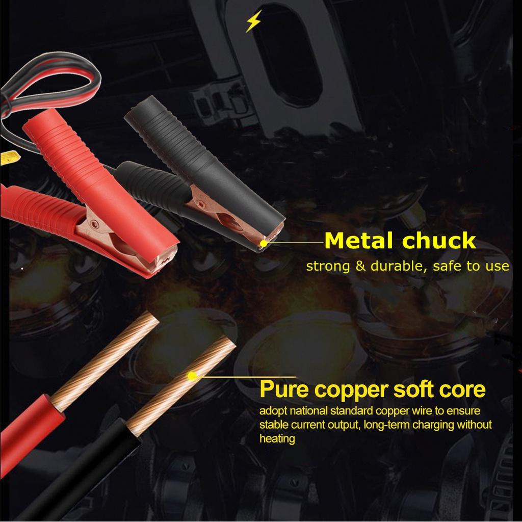 Black Car Battery Charger Pulse Repair Automatic Charging 12V 15A / 24V 10A For Car Motorcycle Lead Acid Battery AGM Gel Wet EFB
