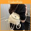 Korean Style Heart Embroidered Pu Shoulder Bag With Chain Chain For Daily Casual Use