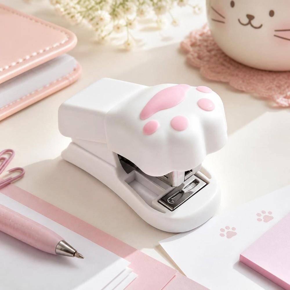 Handheld Cat Paw Stapler Multifunctional Cat Claw Stapler Mini Stapler Set  Office Use