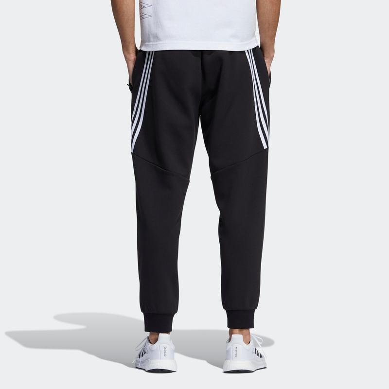 Adidas Essentials 3-Stripes Tapered Pants Men Bottoms Black H65647