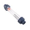 Plastic Tube Liquid Water   Meter, 60-600 LCelsiusH, Acid and Alkaline Corrosion Resistance, Stable Performance, Clear Scale Line, 4% Accuracy, Che