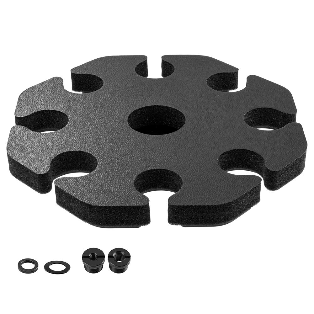 8-Schlitz Multi-Mikrofonständer Abnehmbarer Halter für kabelgebundene und kabellose Mikrofone Mikrofone Organisieren & Präsentieren Halter Mikrofonzubehör