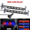 LED Universal Car Strobe Light Flasher Vehicle Windshield Flashing Warning Signal Lamp Red Blue Police Emergency Lights 12V