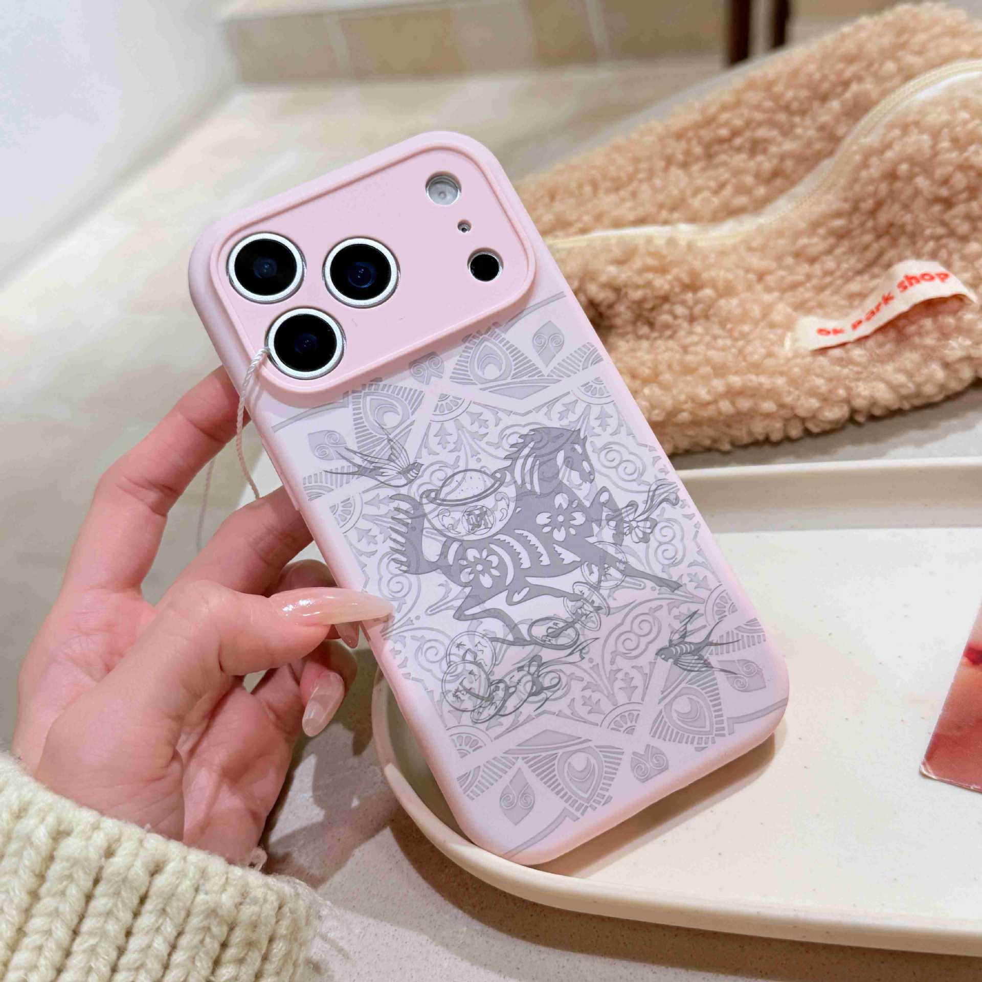 

Full-Coverage Drop-Proof Case for iPhone 17 Pro Max and 16 Pro - Trendy and Durable Lens Protection 17