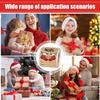 Christmas Labels Festive Adhesive Decorative Label Adhesive Cartoon Christmas Tags For Home Crafting Festival Celebration