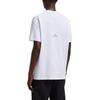 Moncler Solid Logo Round Neck Short Sleeve T-Shirt Men Tops White J20918C00027829H8001