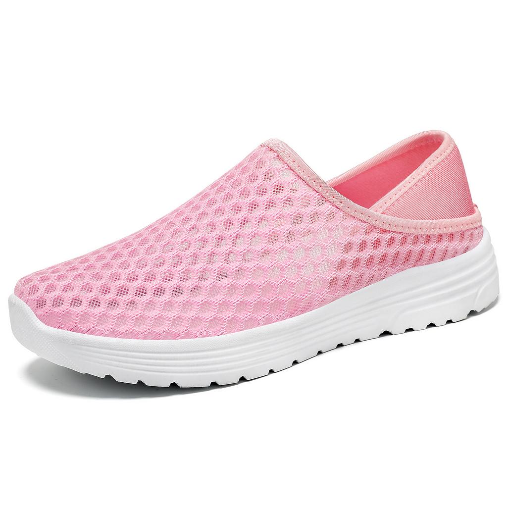 Damenschuhe Vielseitige Frühlings-Freizeitschuhe Große Größen Rutschfest Zum Hineinschlüpfen Laufschuhe Mutti-Schuhe Lässige tägliche Bequeme Leichte Sneaker