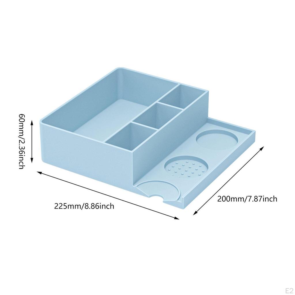 Stazione di Pressatura Espresso da Bar con Knock Box Facile da Pulire