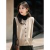 Women's Knitted Sleeveless Vest Cardigan NX864