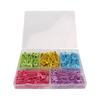 325Pcs 5 Different Colors 4 Sizes Assorted Safety Pins  Daily Clothing, Scarf and Brooch Matching