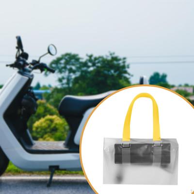 Motorcycle Charge Waterproof Bag Large Bottom Opening Organizer PVC Dustproof Protector