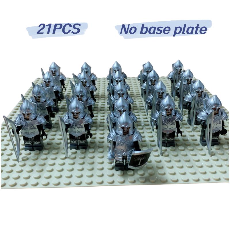 

Властелин 21 шт. Кольца Тяжелый Меч Пехота Фигурки Куклы Строительные Блоки Игрушки Style F