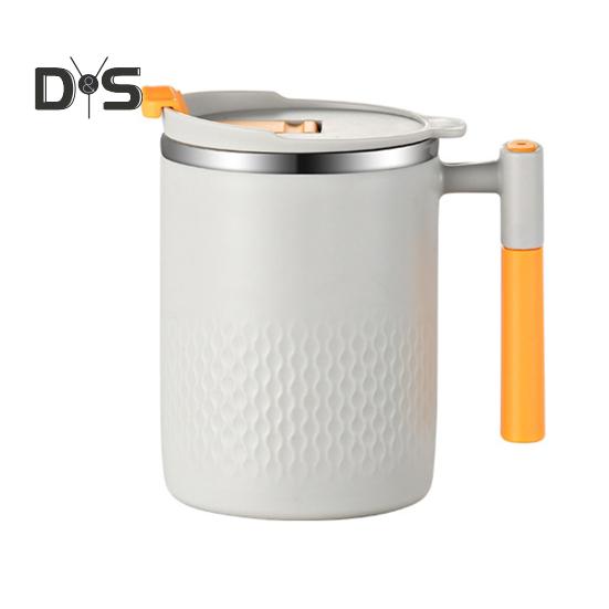 Copo de água de café excelente de superfície lisa conveniente da caneca de café 450ML com tampa