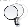 Blind Spot Car Mirror,Front Wheel Blind Spot Mirror Assistant 360° Adjustable Blindspot Mirror Wide Angle Blind Spot Mirror Universal Car Modified