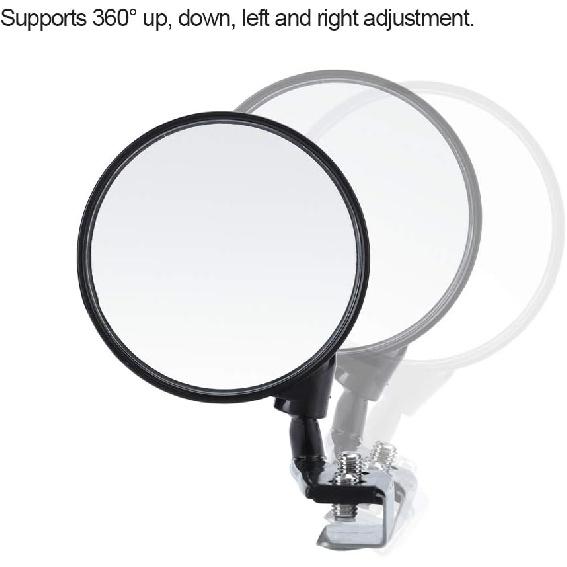 Blind Spot Car Mirror,Front Wheel Blind Spot Mirror Assistant 360° Adjustable Blindspot Mirror Wide Angle Blind Spot Mirror Universal Car Modified