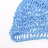Hair Net Bands Snood Elastic Rayon Net Crochet Stretchy Hair Cover for Sleeping Victorian Women Black Hairnets