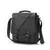 Casual Men Portfolio kufříků Vintage muži Kabelka k aktovce Business Bags kufřík Pánské Kožená crossbody kabelka Schoolbag Boy