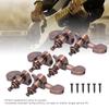 Copper Color Guitar Locking Tuners 3 Left 3 Right Guitar Head Knobs  Guitar Replacement