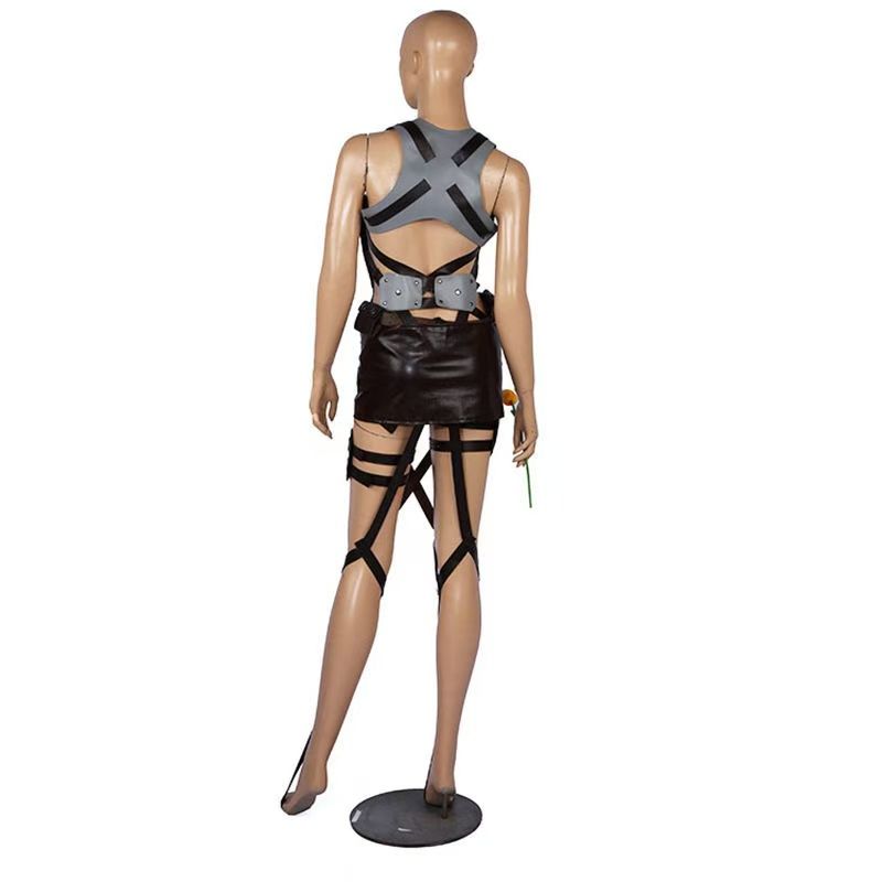 Japanese Attack On Titan Cloak Shingeki No Kyojin Scouting Legion Cosplay Costume Anime Cosplay 3 PCS Full Set