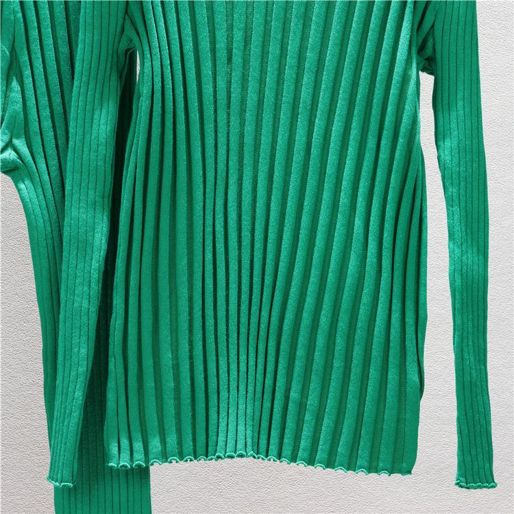 Casual Fashion Suit Women's Autumn and Winter Tight Sexy Knitted Sweater Pant Suit