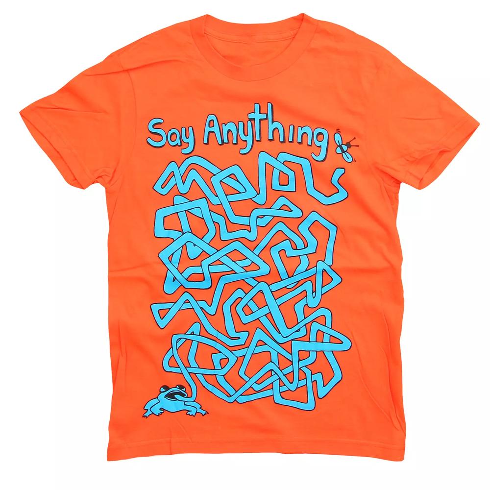 Say Anything Band Graphic Frog Flies T Shirt Full Size S5xl S