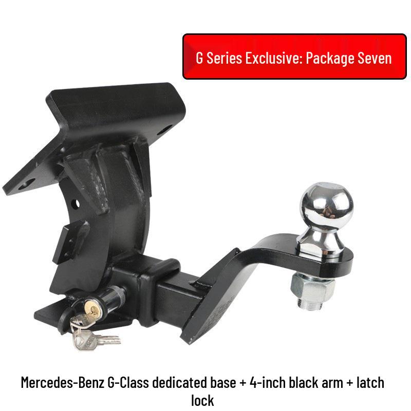 Compatible with Mercedes-Benz G-Class (G500, G350, G63, W463) rear tow bar modification, including unlicensed tow hooks.