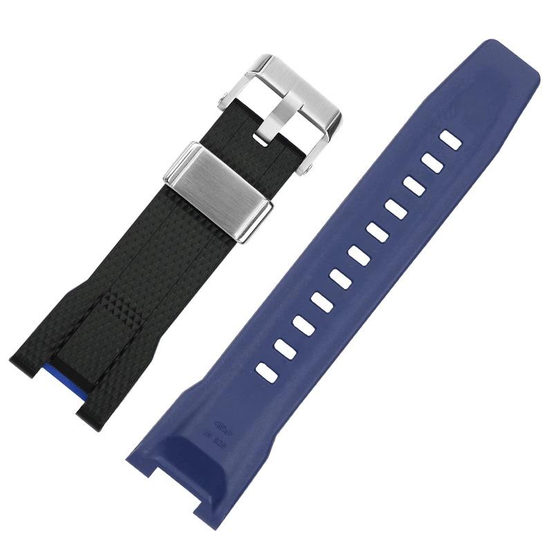 Cinturino Orologio in Resina e Silicone da 26mm – Cinturino Intagliato per Orologi Casio G-SHOCK GST-210/W120L/S130L/S310 GST-B100 W300/400G Accessori